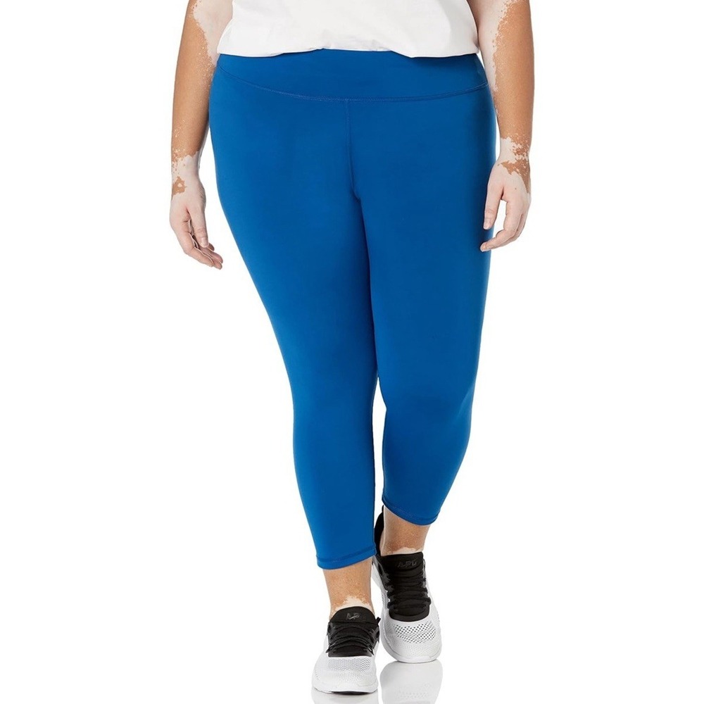 NWT HUE Women's Activewear Collection Capri Leggings - Color Limoges - Size L